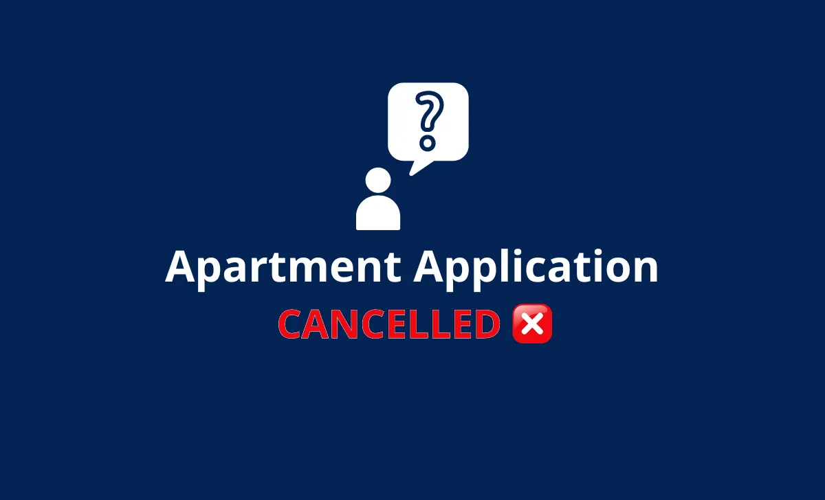 How to Cancel an Apartment Application